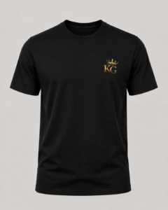 Schwarzes Premium T-Shirt – Leopard & Gecko